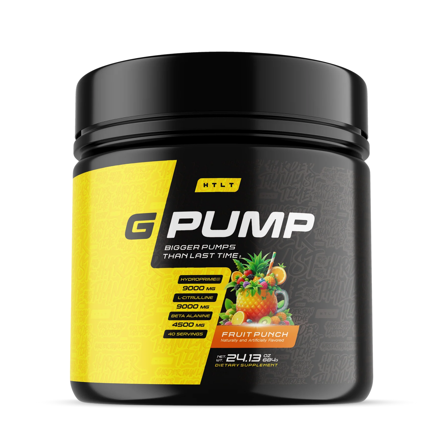 HTLT G-Pump Pre-Workout Powder Fruit Punch